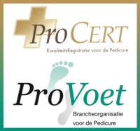 Pedicurepraktijk Het Groene Woud is aangesloten bij Provoet en Procert